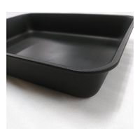 ホクリク総業 18ー8ステンレス角バット 582×421×112mm 全面1コートフッ素付 11833003F 1個 64-9621-39（直送品）