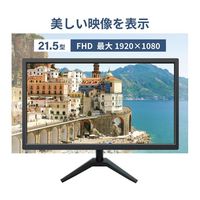 ブロードウォッチ 21.5インチ フルハイビジョン LCDモニター TN液晶(HDMI/VGA) LCD-T0215 1個（直送品）