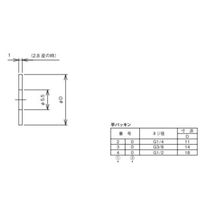 長野計器 平パッキン FJ80-204 1個（直送品）