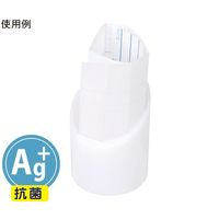ハヤノ産業 アクリル伝票立 乳白 抗菌Ag+ H36021-02 1個 64-9298-72（直送品）