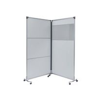 アズワン 抗菌パーテーション(光透過性中空パネル) 自立 1800 全LITキャスター 7-9893-06 1個（直送品）