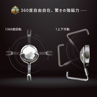 サンケーキコム 超強力マグネットフック GOPM-16 1セット(5個)（直送品）