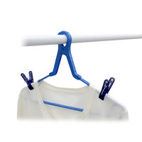 東和産業 CLR2ポリカハンガーまるごとピンチ8P 4901983203579 1個（直送品）