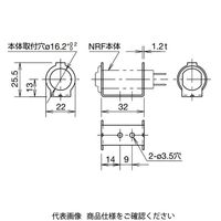 IDEC パネル取付用サーキットホルダ NRFーMPN10 1セット(40個:10個×4セット)（直送品）