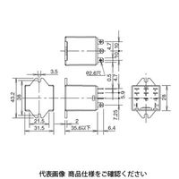 IDEC RH形パワーリレー RH3BーUTAC6 1セット(2個)（直送品）