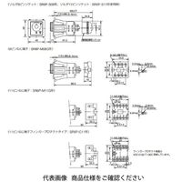 IDEC DIN48mm角埋込取付け用アダプタ グレー RTBーG01 1セット(10個)（直送品）