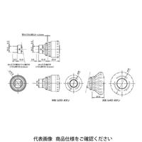 IDEC φ16 XAシリーズ 停止用スイッチ 黄 XA1EーBV3U02Y 1個（直送品）