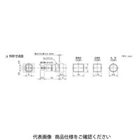 IDEC φ10 A1シリーズ 押ボタンスイッチ 正角形 緑 AB1QーM1G 1セット(4個)（直送品）