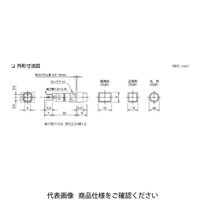 IDEC φ8 A8シリーズ 押ボタンスイッチ 正角形 白 AB8QーM1W 1セット(4個)（直送品）