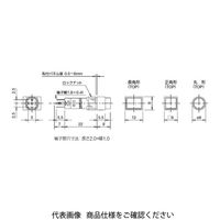 IDEC φ8 A8シリーズ 照光押ボタンスイッチ 長角形 アンバー AL8HーA11A 1セット(3個)（直送品）