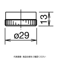 IDEC カラーリング 平形 黒 AWーR1B 1セット(19個)（直送品）