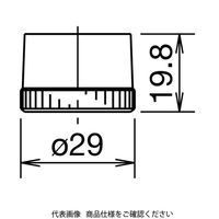 IDEC カラーリング 突形 黒 AWーFP1B 1セット(9個)（直送品）