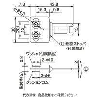 IDEC アクチュエータ ストレートタイプ(クッションゴム付) HS9ZーA51A 1セット(5個)（直送品）