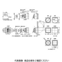 IDEC フラッシュシルエットLBWシリーズ 照光押ボタンスイッチ 丸形 赤 LBW6GLーM1T21R 1個（直送品）