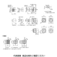 IDEC フラッシュシルエットLWシリーズ セレクタスイッチ 矢形ハンドル 2ノッチ LW7Sー2C1 1個（直送品）