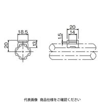 TMEHジャパン TMEH 平ワッシャー PW06W 1個（直送品）