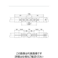 TMEHジャパン TMEHメタルジョイントセット(ニッケルメッキ) GA-14S-NI 1セット（直送品）