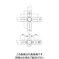 TMEHジャパン TMEHメタルジョイントセット(ブラック) GA-22S-BK 1セット（直送品）