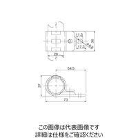 TMEHジャパン TMEHメタルジョイントセット(ブラック) GA-25S-BK 1セット（直送品）