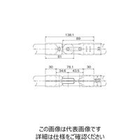 TMEHジャパン TMEHメタルジョイントセット(ニッケルメッキ) GA-7CS-NI 1セット（直送品）