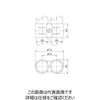 TMEHジャパン TMEHメタルジョイントセット(ブラック) GA-8S-BK 1セット（直送品）