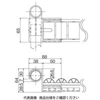 TMEHジャパン TMEH プラコンサポート60 GP-D60-33 1個（直送品）