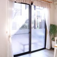 【窓ガラスフィルム】明和グラビア Low-E複層ガラス対応窓飾りシート GHC-9207　92cm丈×90cm巻 1セット(8本入)（直送品）