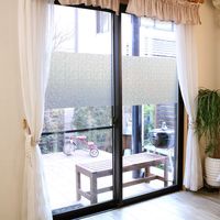 【窓ガラスフィルム】明和グラビア Low-E複層ガラス対応窓飾りシート GHC-9212　92cm丈×90cm巻 1セット(8本入)（直送品）