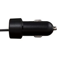 エレコム 車載充電器 カーチャージャー タイプC USBC ケーブル一体型 1.5m ブラック MPA-CCC07BK 1個