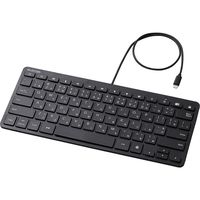 エレコム Lightning有線キーボード/US配列/パンタグラフ/ブラック TK-LCP01BK 1個