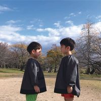 アール・カンパニー 幼稚園児用 抗ウイルス作業着　アンチウイルス スモック　110　ホワイト 6300007905 1着（直送品）