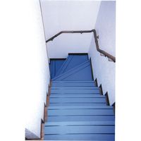 第一大宮 暖段 階段・角部用養生シート(L字形状) ブルー 直階段8枚+左廻り上り6枚 H2-7320L 1セット