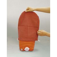 立つ湯たんぽ 2.6L 袋付き オレンジ 1個 タンゲ化学工業