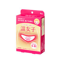 女性用温熱シート ショーツの内側に貼るタイプ 温女子 1箱（4枚入） オカモト