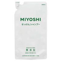 無添加　せっけんシャンプー　詰め替え　300ml 2個 ミヨシ石鹸