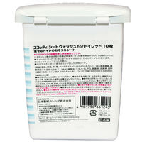 スコッティ　シートウォッシュ　for　トイレット　本体　10枚入