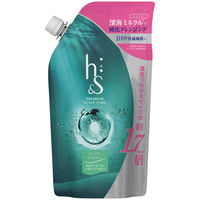 h&s リフレッシュ シャンプー 詰め替え 特大 550ml 2個 P&G