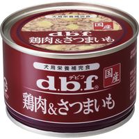 デビフ 鶏肉＆さつまいも 国産 150g 4缶 ドッグフード ウェット 缶詰