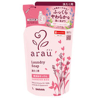 arau.（アラウ.） 洗たく用せっけん 詰め替え 1L 1セット（2個） 衣料用洗剤 サラヤ