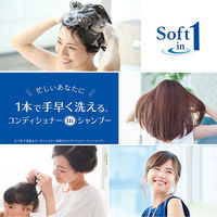ライオン　ソフトインワンシャンプー　スッキリデオドラントタイプ　シトラスフローラルの香り　詰替用　370ml　SPVDPT*E