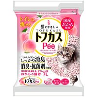 トフカスPee 7L ほんのりピーチの香り 国産 4袋