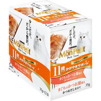 モンプチ プチリュクス 11歳以上用 35g 12袋 キャットフード ウェット パウチ
