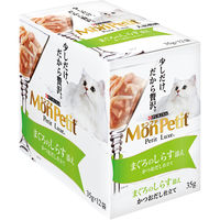 モンプチ プチリュクス まぐろのしらす添え 35g 12袋 キャットフード ウェット パウチ