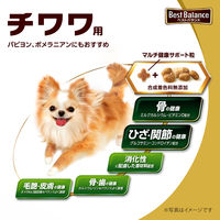 ベストバランス ドッグフード カリカリ仕立て 成犬 チワワ用 1.8kg（450g×4袋入）国産 1袋 ユニ・チャーム