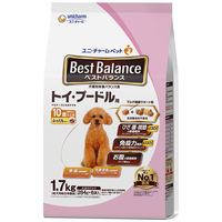 ベストバランス ドッグフード ふっくら仕立て 10歳以上 トイプードル用 1.7kg（284g×6袋入）国産 3袋 ユニ・チャーム
