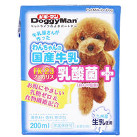 わんちゃんの国産牛乳 犬用 乳酸菌プラス 200ml 国産 3個 ドギーマン おやつ ミルク