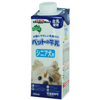 ペットの牛乳 シニア犬用 250ml 高齢犬用 キャップ付き 3個 ドギーマン おやつ ミルク
