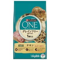 ピュリナワン グレインフリー チキン 1.6kg（小分け400g×4袋）3袋 キャットフード ドライ