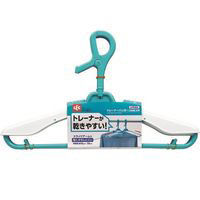 レック（LEC） レック トレーナーハンガー（3本組）太竿 W-369 1セット（5個） 198-5357（直送品）