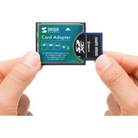 サンワサプライ SDXC用CF変換アダプタ ADR-SDCF1N 1個